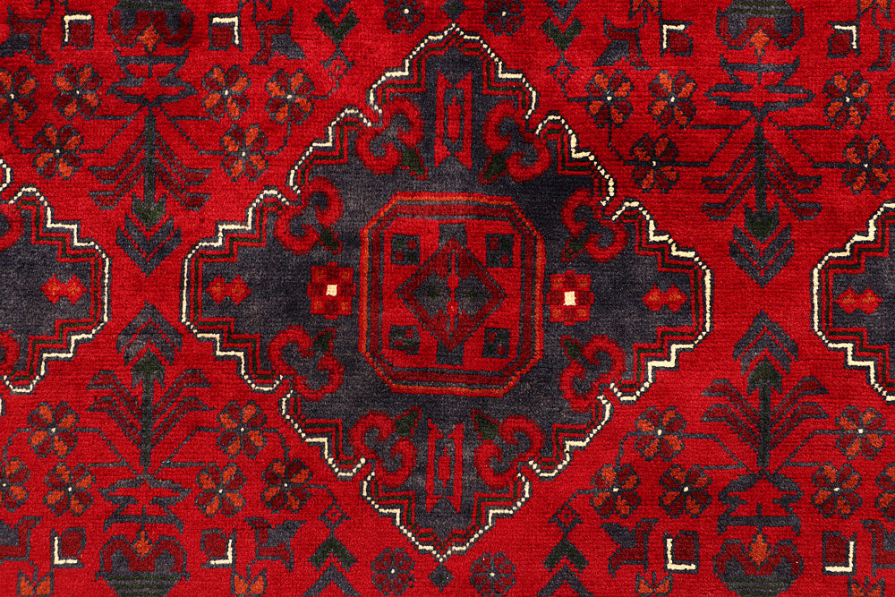 Dark Red Khal Mohammadi 6' 5 x 9' 6 - No. 67139 - ALRUG Rug Store