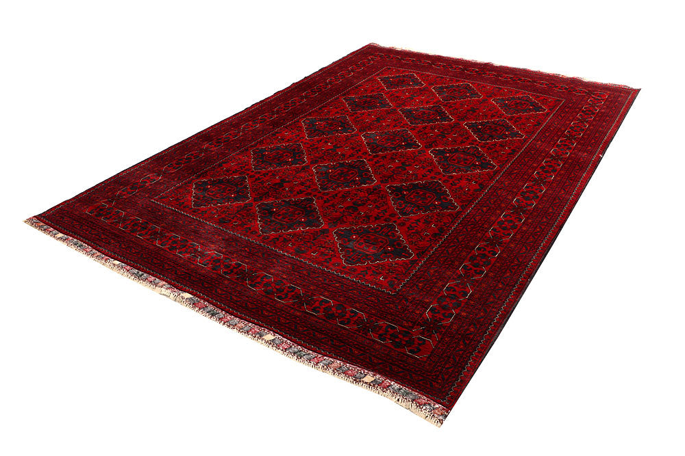 Dark Red Khal Mohammadi 6' 5 x 9' 6 - No. 67139 - ALRUG Rug Store