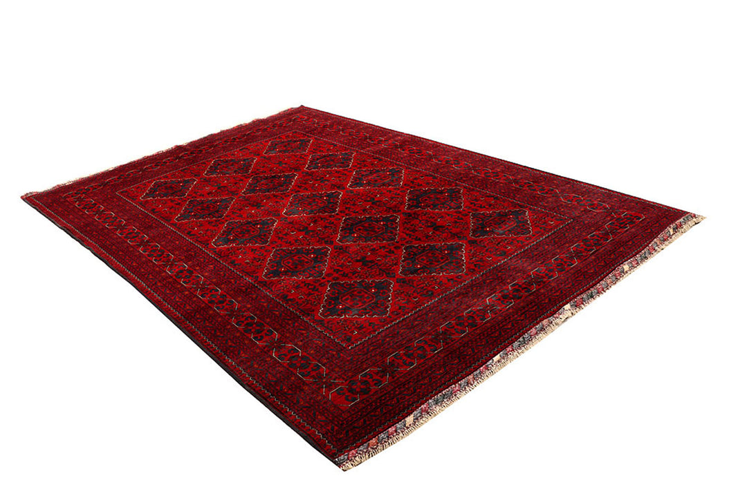 Dark Red Khal Mohammadi 6'  5" x 9'  6" - No. QA92000