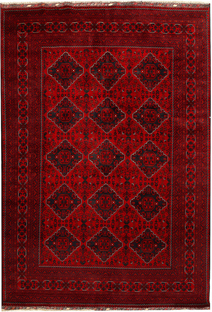 Dark Red Khal Mohammadi 6' 5 x 9' 6 - No. 67139 - ALRUG Rug Store