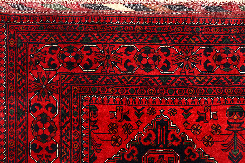 Dark Red Khal Mohammadi 6' 7 x 9' 6 - No. 67140 - ALRUG Rug Store