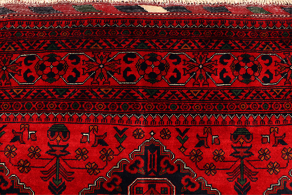 Dark Red Khal Mohammadi 6' 7 x 9' 6 - No. 67140 - ALRUG Rug Store
