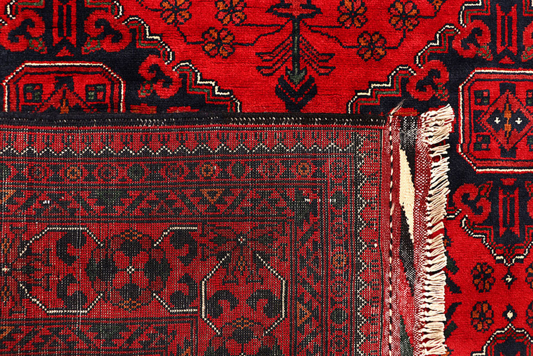 Dark Red Khal Mohammadi 6'  7" x 9'  6" - No. QA76595