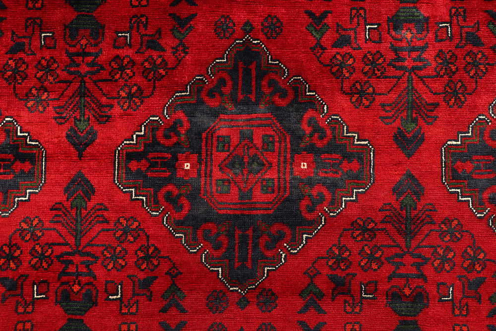 Dark Red Khal Mohammadi 6' 5 x 9' 1 - No. 67141 - ALRUG Rug Store