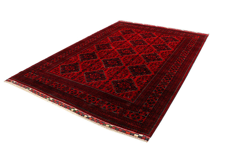 Dark Red Khal Mohammadi 6'  5" x 9'  1" - No. QA16773