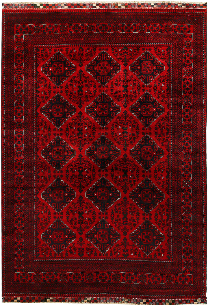Dark Red Khal Mohammadi 6' 5 x 9' 1 - No. 67141 - ALRUG Rug Store