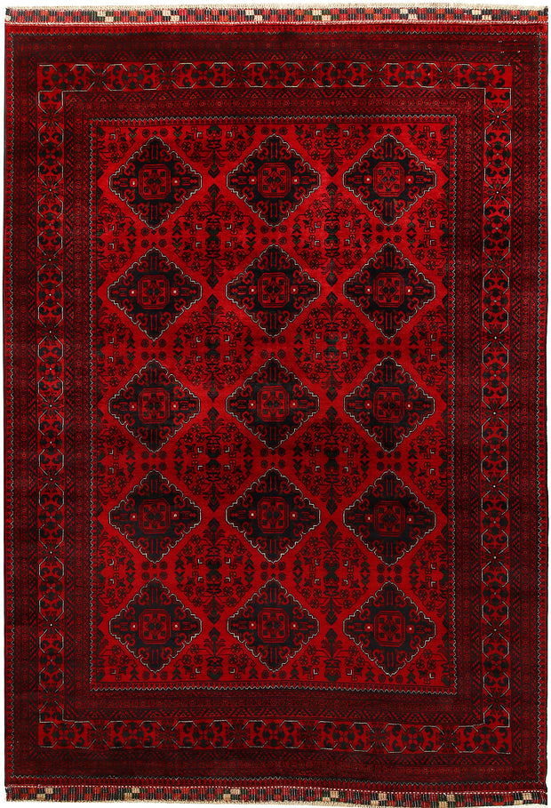 Dark Red Khal Mohammadi 6'  5" x 9'  1" - No. QA16773