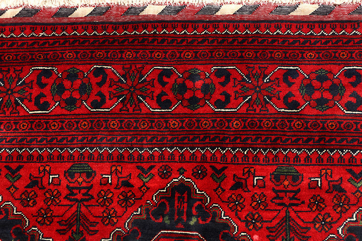 Dark Red Khal Mohammadi 6' 4 x 9' 4 - No. 67142 - ALRUG Rug Store