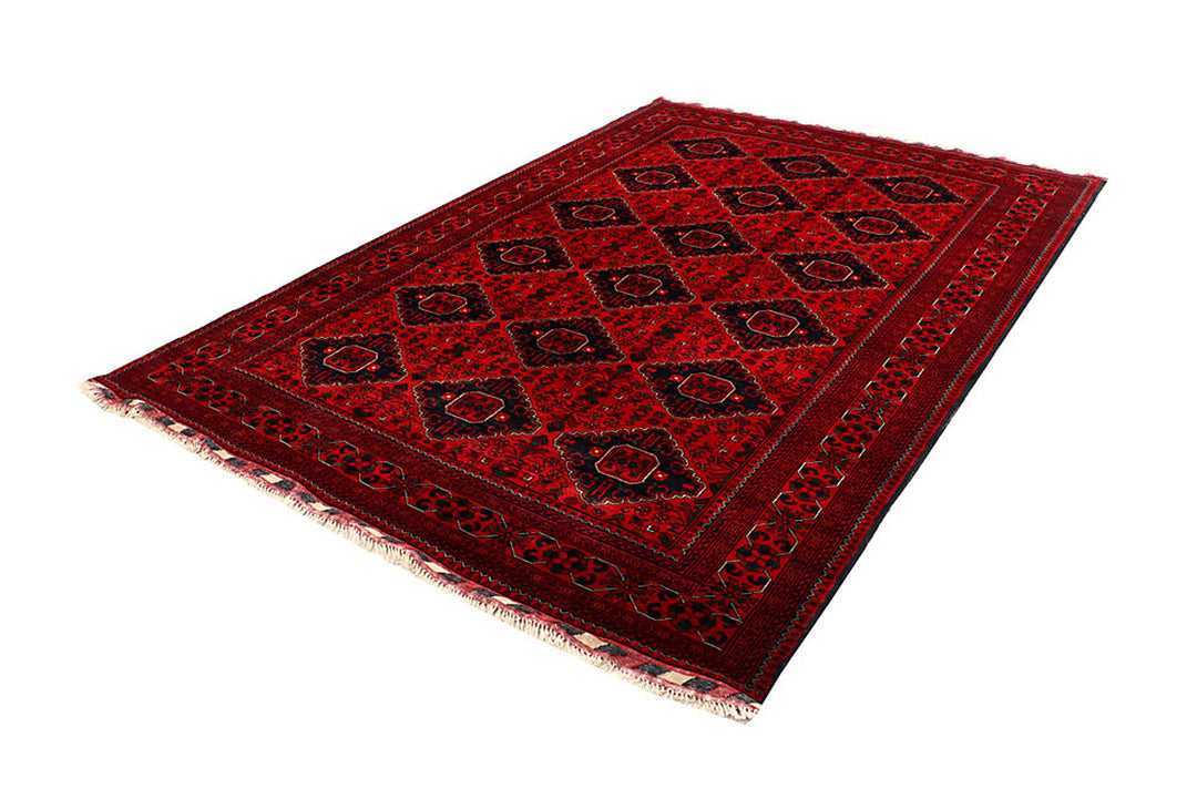 Dark Red Khal Mohammadi 6'  4" x 9'  4" - No. QA17407