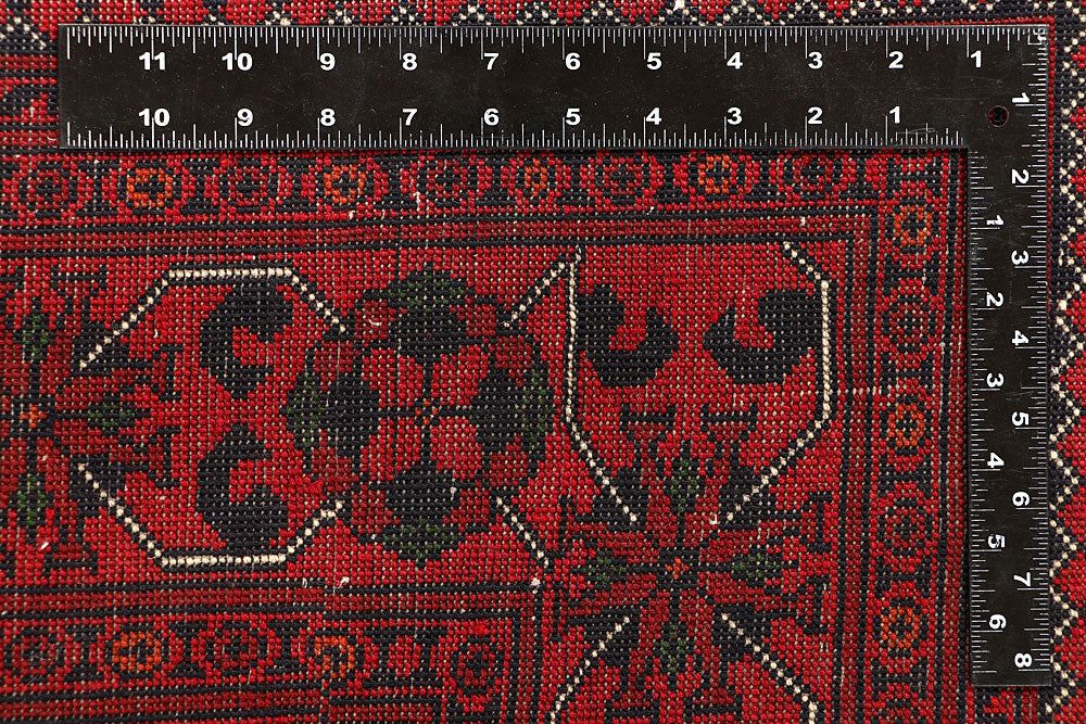 Dark Red Khal Mohammadi 6' 4 x 9' 4 - No. 67142 - ALRUG Rug Store