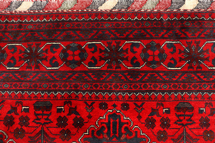Dark Red Khal Mohammadi 6' 6 x 9' 7 - No. 67144 - ALRUG Rug Store