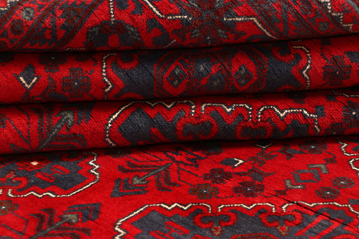 Dark Red Khal Mohammadi 6' 6 x 9' 7 - No. 67144 - ALRUG Rug Store