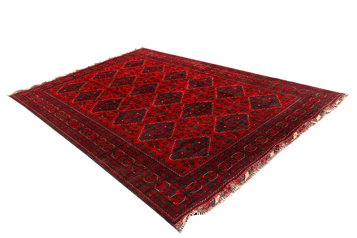 Dark Red Khal Mohammadi 6' 6 x 9' 7 - No. 67144 - ALRUG Rug Store