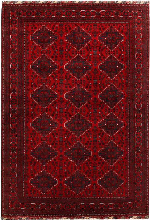 Dark Red Khal Mohammadi 6' 6 x 9' 7 - No. 67144 - ALRUG Rug Store