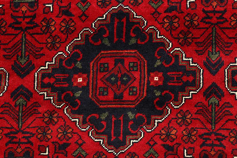 Dark Red Khal Mohammadi 6' 6 x 9' 11 - No. 67145 - ALRUG Rug Store