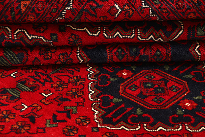 Dark Red Khal Mohammadi 6' 6 x 9' 11 - No. 67145 - ALRUG Rug Store