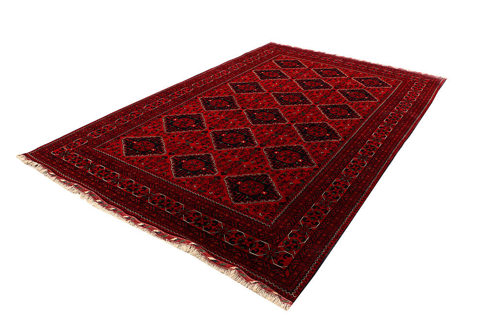 Dark Red Khal Mohammadi 6' 6 x 9' 11 - No. 67145 - ALRUG Rug Store