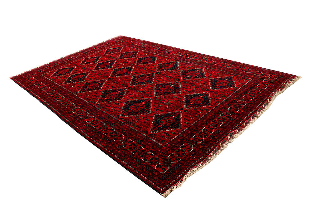 Dark Red Khal Mohammadi 6' 6 x 9' 11 - No. 67145 - ALRUG Rug Store
