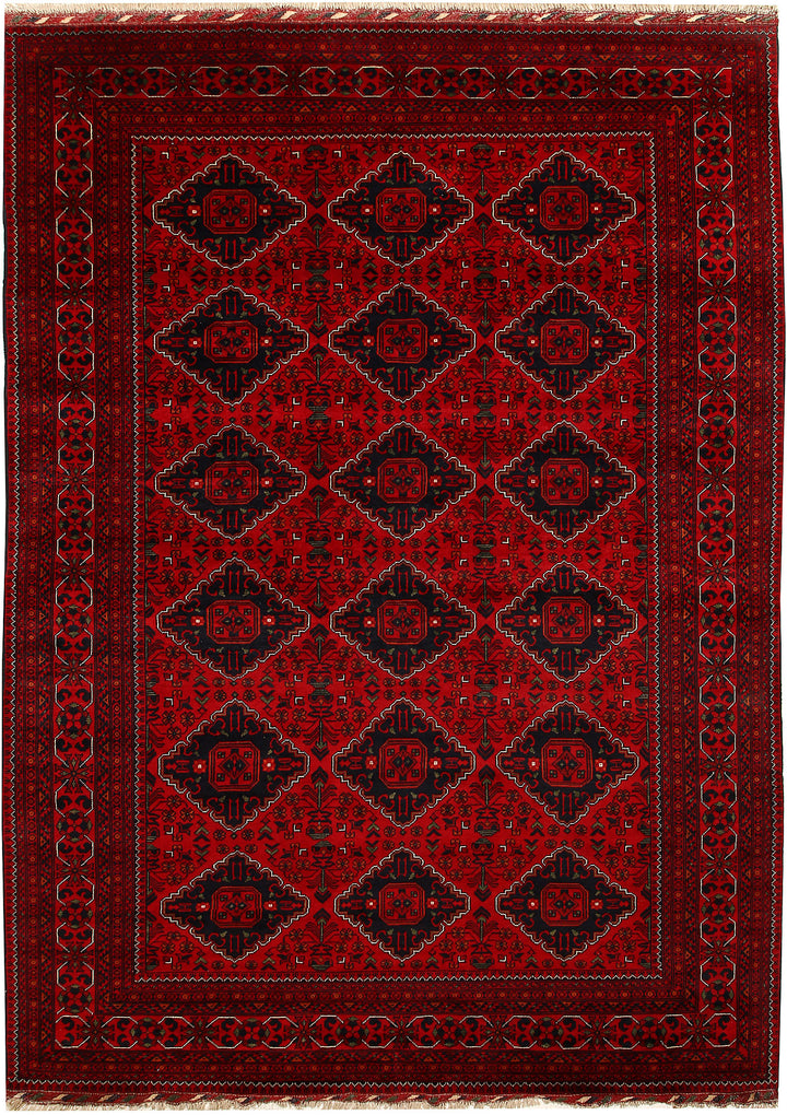 Dark Red Khal Mohammadi 6' 6 x 9' 11 - No. 67145 - ALRUG Rug Store