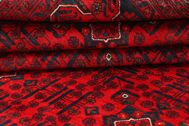 Dark Red Khal Mohammadi 6' 7 x 9' 6 - No. 67146 - ALRUG Rug Store