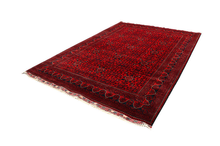Dark Red Khal Mohammadi 6'  7" x 9'  6" - No. QA40483