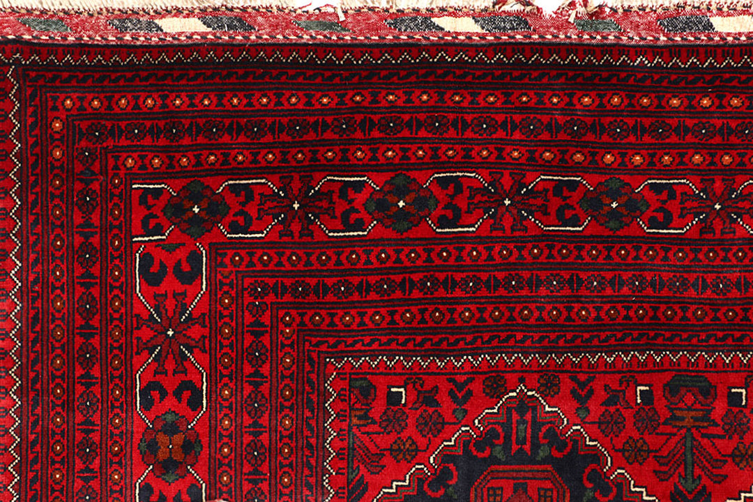 Dark Red Khal Mohammadi 8'  1" x 11'  7" - No. QA34869