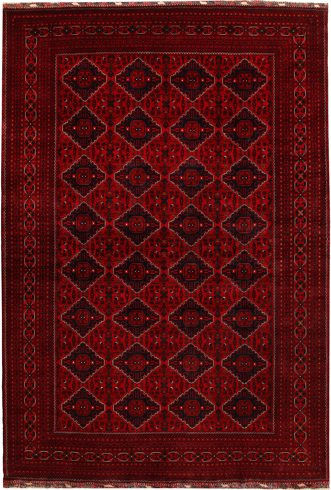 Dark Red Khal Mohammadi 8' 1 x 11' 7 - No. 67147 - ALRUG Rug Store