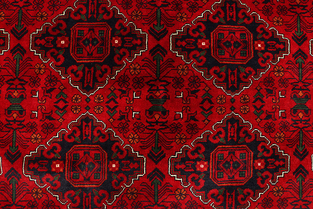 Dark Red Khal Mohammadi 8'  1" x 11'  3" - No. QA57062