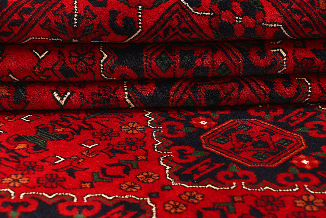 Dark Red Khal Mohammadi 8'  1" x 11'  3" - No. QA57062