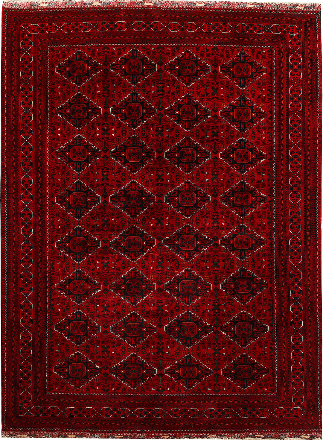 Dark Red Khal Mohammadi 8' 1 x 11' 3 - No. 67149 - ALRUG Rug Store