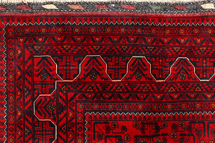 Dark Red Khal Mohammadi 8' x 11' 1 - No. 67150 - ALRUG Rug Store