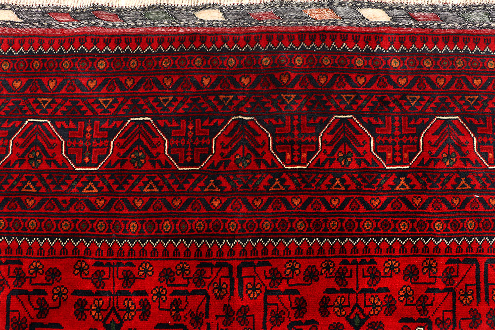 Dark Red Khal Mohammadi 8' x 11' 1 - No. 67150 - ALRUG Rug Store