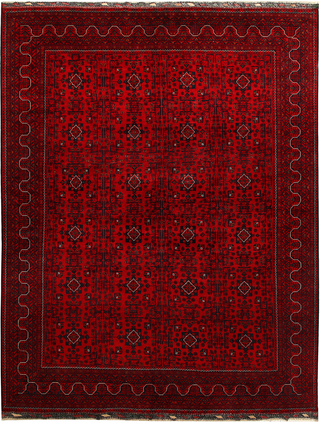 Dark Red Khal Mohammadi 8' x 11' 1 - No. 67150 - ALRUG Rug Store