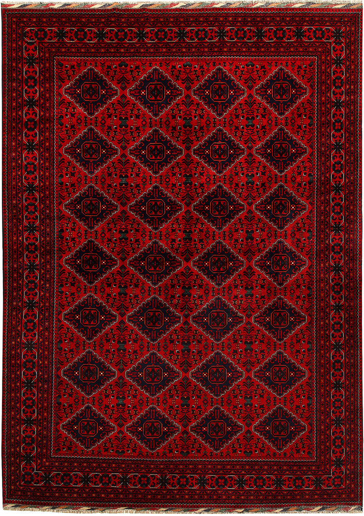 Dark Red Khal Mohammadi 8' x 11' 1 - No. 67151 - ALRUG Rug Store