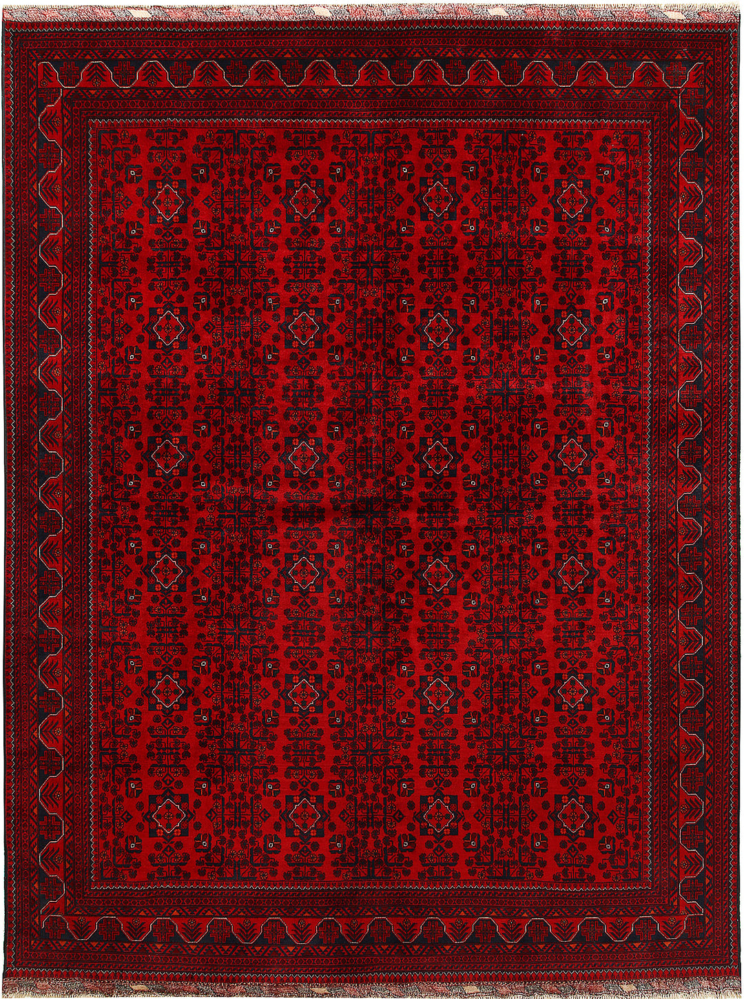 Dark Red Khal Mohammadi 8' 1 x 10' 7 - No. 67152 - ALRUG Rug Store