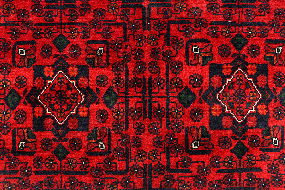 Dark Red Khal Mohammadi 7' 10 x 11' 1 - No. 67153 - ALRUG Rug Store