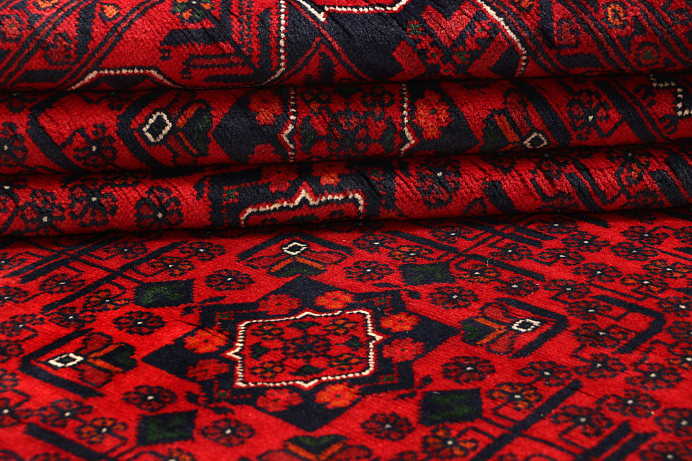 Dark Red Khal Mohammadi 7' 10 x 11' 1 - No. 67153 - ALRUG Rug Store