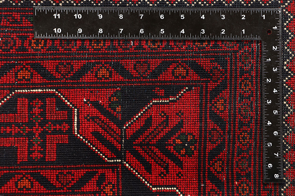 Dark Red Khal Mohammadi 7' 10 x 11' 1 - No. 67153 - ALRUG Rug Store