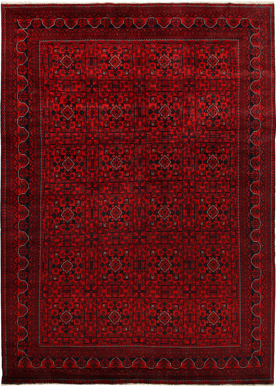 Dark Red Khal Mohammadi 7' 10 x 11' 1 - No. 67153 - ALRUG Rug Store