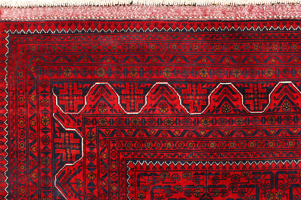 Dark Red Khal Mohammadi 8' 2 x 11' 3 - No. 67155 - ALRUG Rug Store