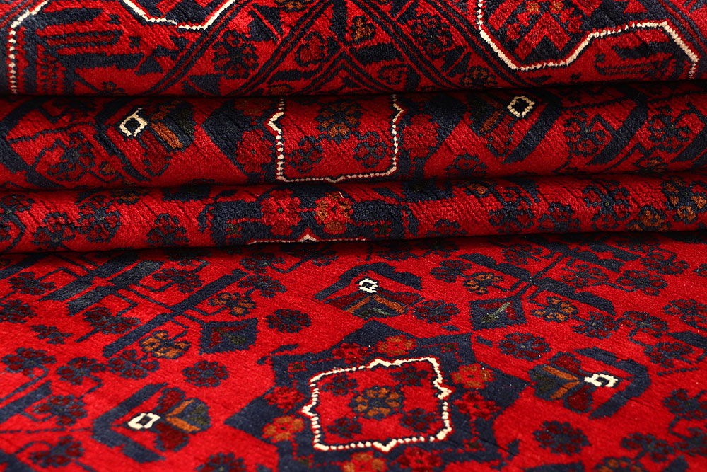 Dark Red Khal Mohammadi 8' 2 x 11' 3 - No. 67155 - ALRUG Rug Store