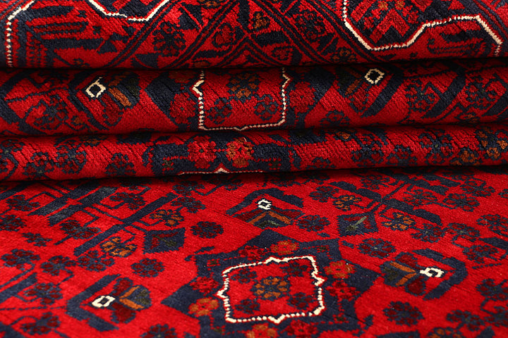 Dark Red Khal Mohammadi 8' 2 x 11' 3 - No. 67155 - ALRUG Rug Store