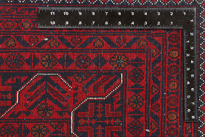 Dark Red Khal Mohammadi 8' 2 x 11' 3 - No. 67155 - ALRUG Rug Store