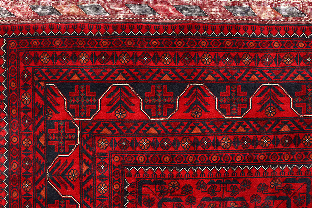Dark Red Khal Mohammadi 8' x 11' - No. 67156 - ALRUG Rug Store