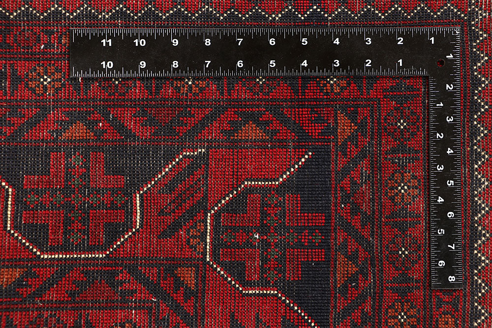 Dark Red Khal Mohammadi 8' x 11' - No. 67156 - ALRUG Rug Store