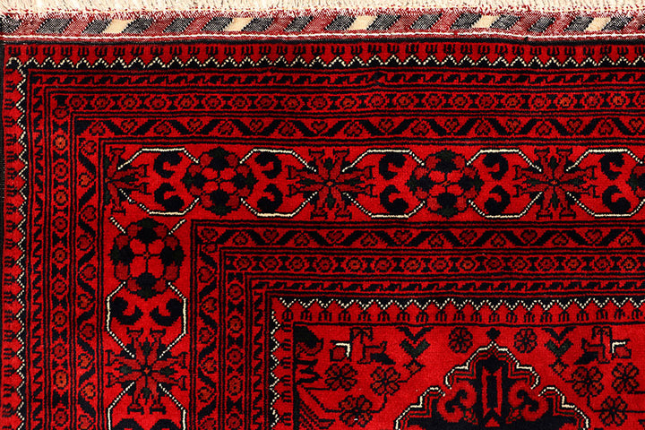 Dark Red Khal Mohammadi 7'  11" x 11'  6" - No. QA53054