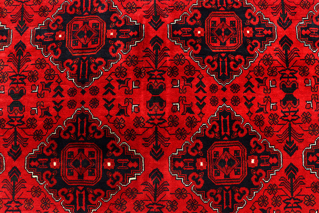 Dark Red Khal Mohammadi 7'  11" x 11'  6" - No. QA53054