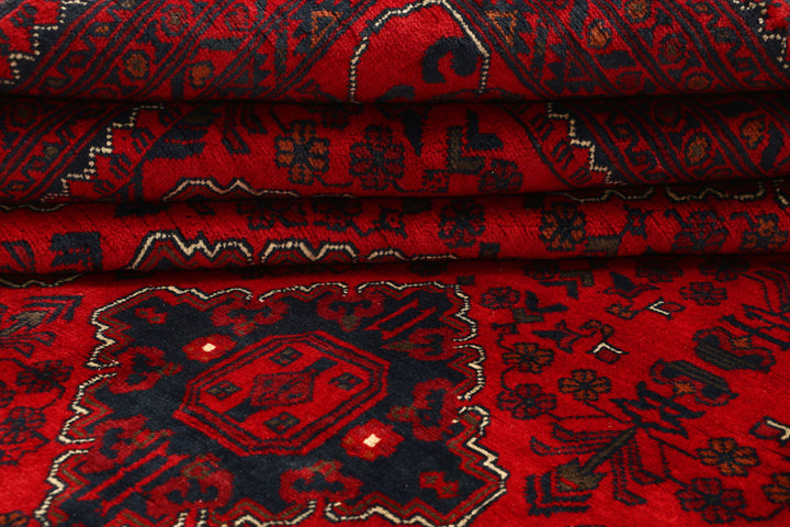 Dark Red Khal Mohammadi 8'  2" x 10'  11" - No. QA58678