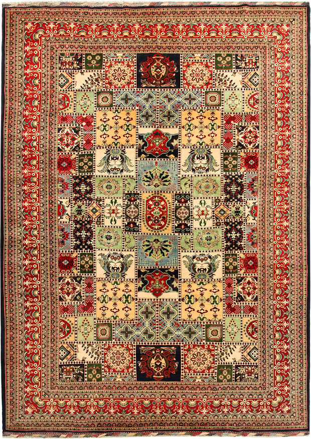 Multi Colored Khal Mohammadi 8' 4 x 11' 5 - No. 67161 - ALRUG Rug Store