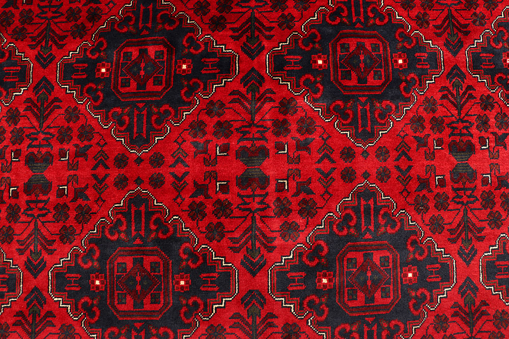 Dark Red Khal Mohammadi 8' 2 x 11' 3 - No. 67164 - ALRUG Rug Store